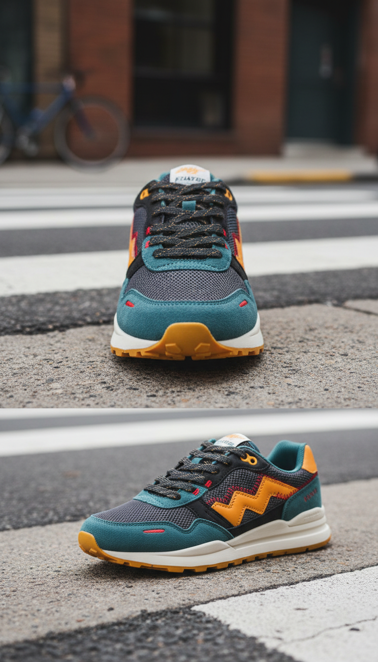 Edición colaborativa Skyline Blue sneaker