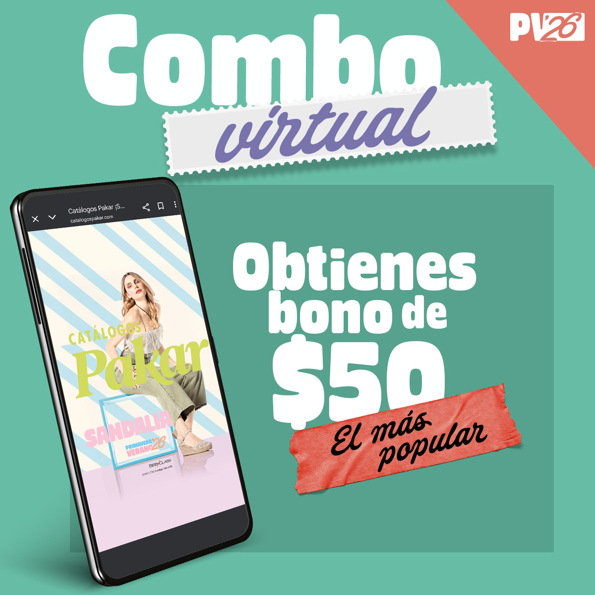 Combo virtual | Catálogos Primavera- Verano 2026 