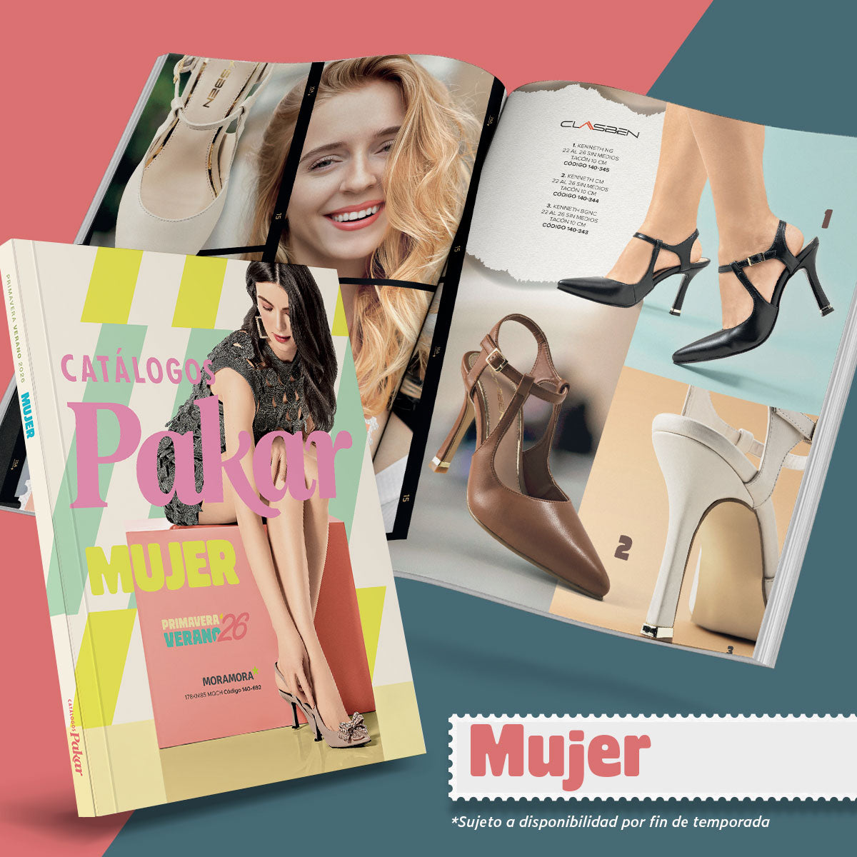 Catálogos Pakar Mujer. Primavera - Verano 2026