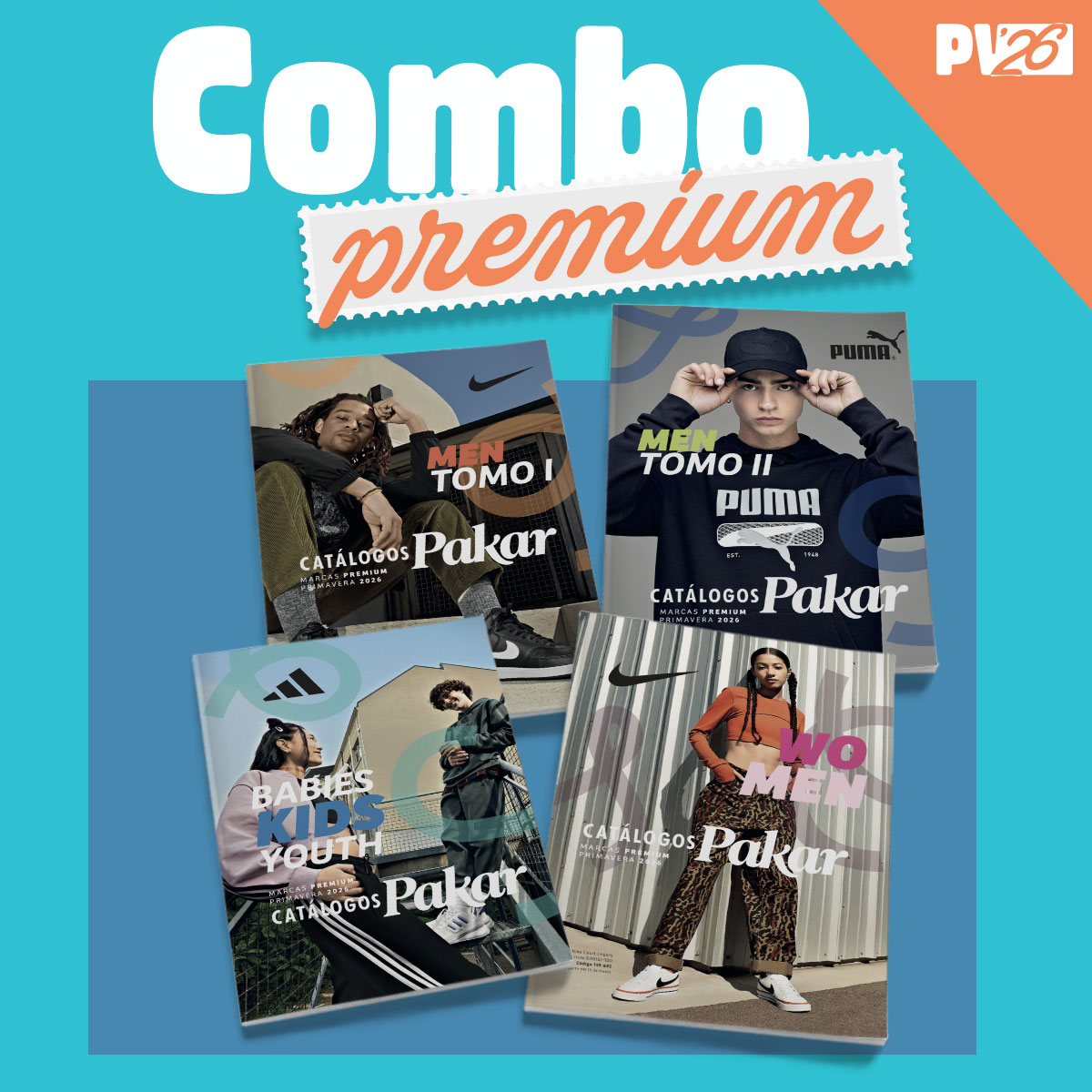 Combo premium | Catálogos Primavera- Verano 2026