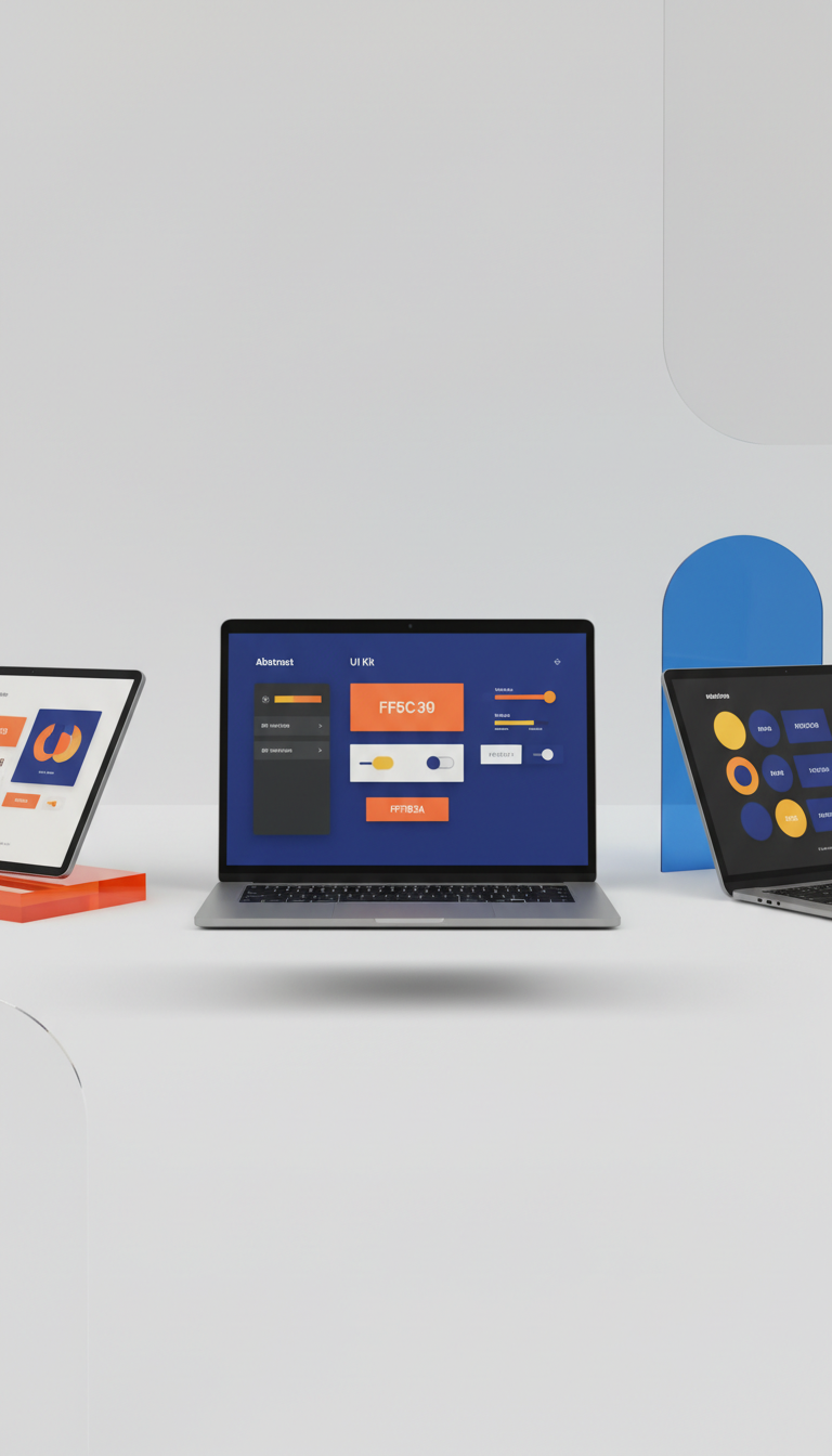 Laptop kit UI interactivo