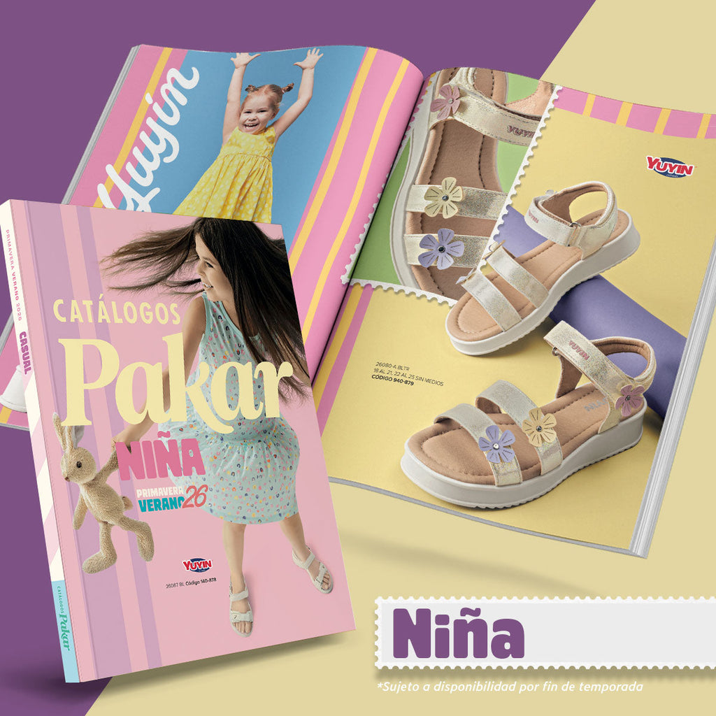 Catálogos Pakar Niña. Primavera - Verano 2026