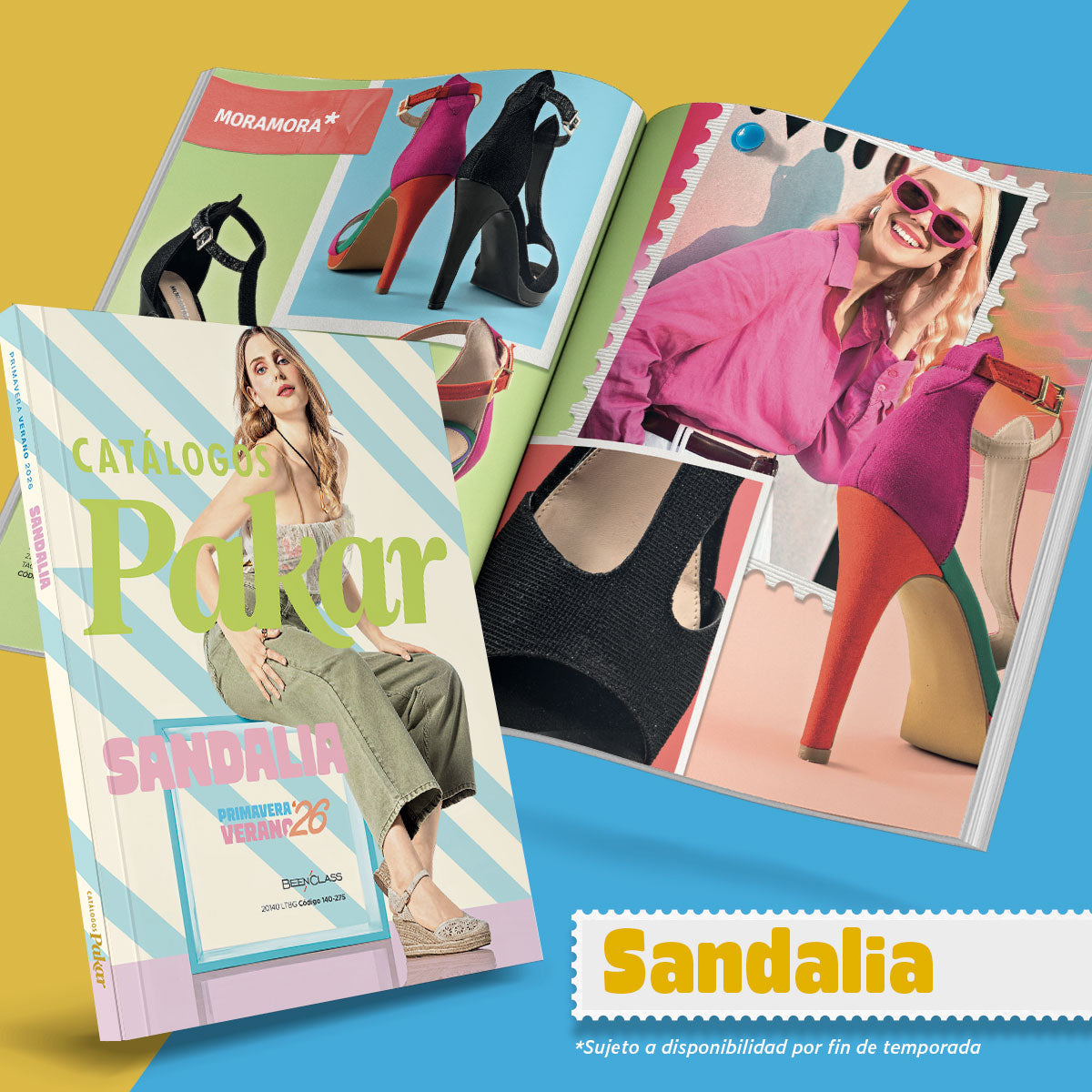 Catálogos Pakar Sandalia. Primavera - Verano 2026