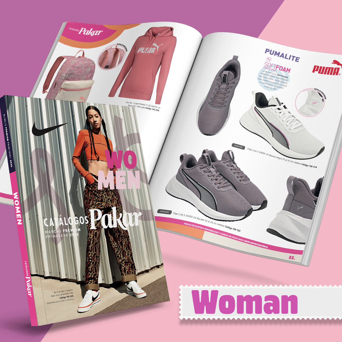 Catálogos marca  Women. Primavera -  2026